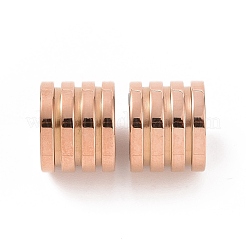 Ionenplattierung (IP) 304 Edelstahlperlen&nbsp;STAS-G164-06RG