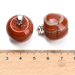 Pendentifs de jaspe rouge naturel&nbsp;GG-K002-15E