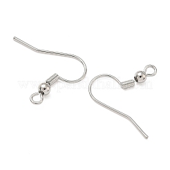 Französische Haken aus Messing mit Spirale und Kugel&nbsp;XGR0001P-01P