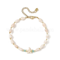 Ensemble de 2 bracelet de cheville d'été pour femme&nbsp;AJEW-AN00886