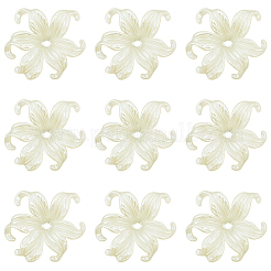 80 capuchon de perles en acrylique opaque.&nbsp;OACR-PA0001-21