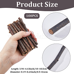 Bâtons de branches de bois&nbsp;WOOD-WH20007-16B