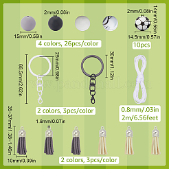 DIY Schlüsselbund machen Kits&nbsp;DIY-SP0001-47