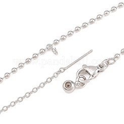 Herstellung eines Armbands aus 2 mm Messingkugelkette&nbsp;KK-D238-01P