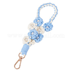 Décorations suspendues en fleurs tissées à la main&nbsp;KEYC-TAC0009-02KCG-04