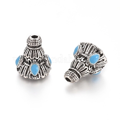 Cône de talon en alliage de style tibétain&nbsp;TIBE-G017-02AS