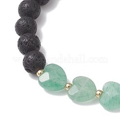 Stretch-Armbänder aus natürlichen Edelsteinperlen für Damen&nbsp;BJEW-JB13204