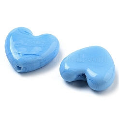 Cuore perline fatti a mano lampwork&nbsp;LAMP-U003-01K