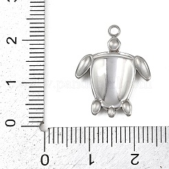 Ciondoli in acciaio inox 304&nbsp;STAS-G363-03P