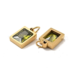 Pendentifs en acier inoxydable 304 avec placage sous vide PVD&nbsp;STAS-D189-03G-B05