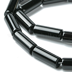 Fili di perline di onice nero naturale&nbsp;G134