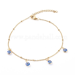 Set di cavigliere con ciondolo a lume malocchio&nbsp;AJEW-AN00421