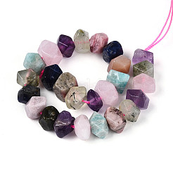 Colliers de perles naturelles en sodalite&nbsp;G-N358-01A-01