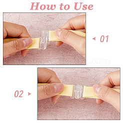120 Stück Bikini-Clips aus Kunststoff in 3 Stilen&nbsp;FIND-FH0009-19