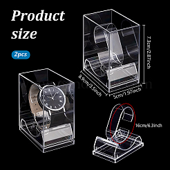 2 vitrina de plástico para un solo reloj&nbsp;CON-PH0003-56