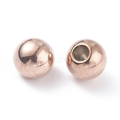 Placcatura ionica (ip) 202 perle in acciaio inossidabile&nbsp;STAS-M295-01RG-04