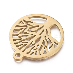Placcatura ionica (ip) ciondoli in acciaio inossidabile 304&nbsp;STAS-L245-016G