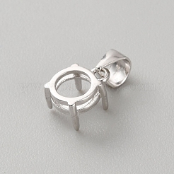925 ciondolo a forma di artiglio con strass in argento sterling&nbsp;LS-STER-WH0004-072B-P