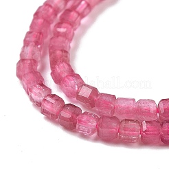 Natürliche rosa Turmalin Perlen Stränge&nbsp;LS-G-C009-B20