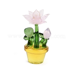 Handgefertigte Bunte Malerei-Topfpflanzen-Dekoration&nbsp;LAMP-Q005-09A