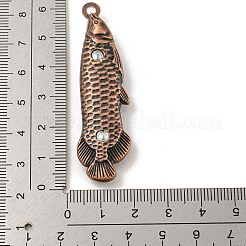 Tibetischer stil Aluminium Anhänger & Charms&nbsp;PALLOY-A007-10R