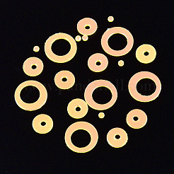 Accessori dell'ornamento paillette sfere di plastica disco&nbsp;PVC-R017-0520