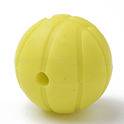 Perles focales en silicone écologiques de qualité alimentaire&nbsp;SIL-Q008-64
