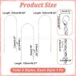 3 sangle de sac à chaîne en alliage de style 3&nbsp;FIND-WR0009-16