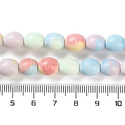 Natürliche Regenbogen-Alashan-Achatperlenstränge&nbsp;G-NH0022-O01-01