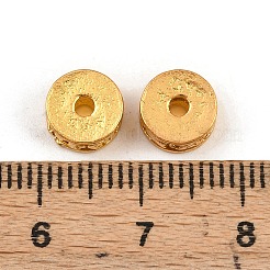 Echte 18 Karat vergoldete Messing-Distanzperlen&nbsp;KK-K093-10G