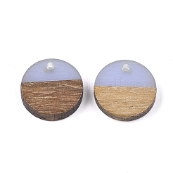 Pendenti in resina e legno di noce&nbsp;RESI-S358-02E-09