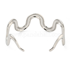 Bracciali aperti in acciaio inossidabile 304 anti-ossidazione&nbsp;BJEW-Z065-04P