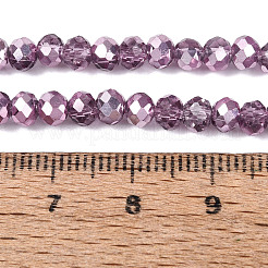 Trasparenti perle di vetro placca fili&nbsp;LS-EGLA-Q131-01A-05