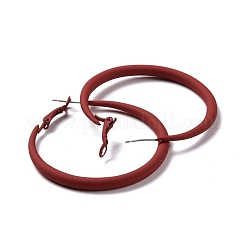 Grandes boucles d'oreilles en alliage pour femmes&nbsp;EJEW-M201-01B