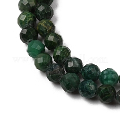 Natürliche afrikanische Jade Perlen Stränge&nbsp;G-A318-A02-4mm-01