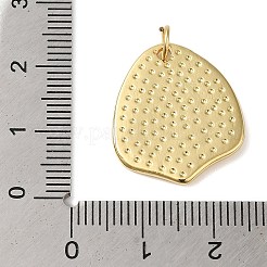 Emaille-Anhänger aus Messing mit Gestellbeschichtung&nbsp;KK-S372-04B-04