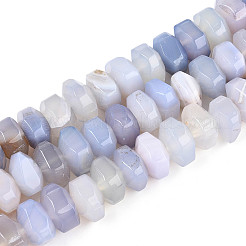 Chapelets de perles d'agate naturelle&nbsp;G-N356-01A-19