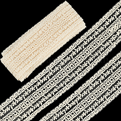 5 Yard flaches Spitzenband aus Baumwolle&nbsp;OCOR-GF0004-71D-01
