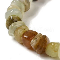 Natur Xiuyan Jade Perlen Stränge&nbsp;G-B078-G04-01