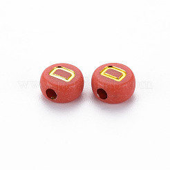 Perline acriliche opache di colore misto&nbsp;X-MACR-Q242-011A