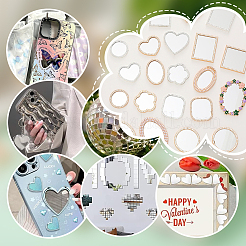210 7 Stile selbstklebende Acryl-Cabochons&nbsp;DIY-PH0023-16A