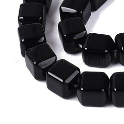 Brins de perles d'onyx noir naturel&nbsp;G-Q608-10A