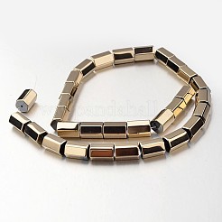 Electroplate non magnetici ematite sintetico fili di perline&nbsp;G-F300-38B-06