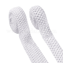 2 rouleau 2 tailles de ruban élastique en polyester&nbsp;EW-TA0001-02A