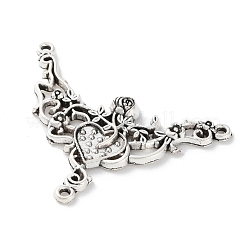 Tibetischer stil Aluminium Anhänger & Charms&nbsp;TIBE-B002-05AS-02