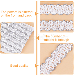 Ruban ondulé polyester 12m&nbsp;OCOR-WH0080-88A