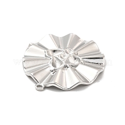 Pendenti in acciaio inossidabile 304 anti-ossidazione con montatura in strass&nbsp;STAS-B032-17P