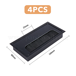 4 passacavo in alluminio&nbsp;AJEW-FH0003-11