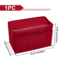 Taschen-Organizer-Einsätze aus Wollfilz&nbsp;FIND-WH0111-223C