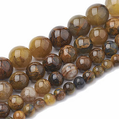 Natürliche Pietersite Perlenstränge&nbsp;G-S333-8mm-010